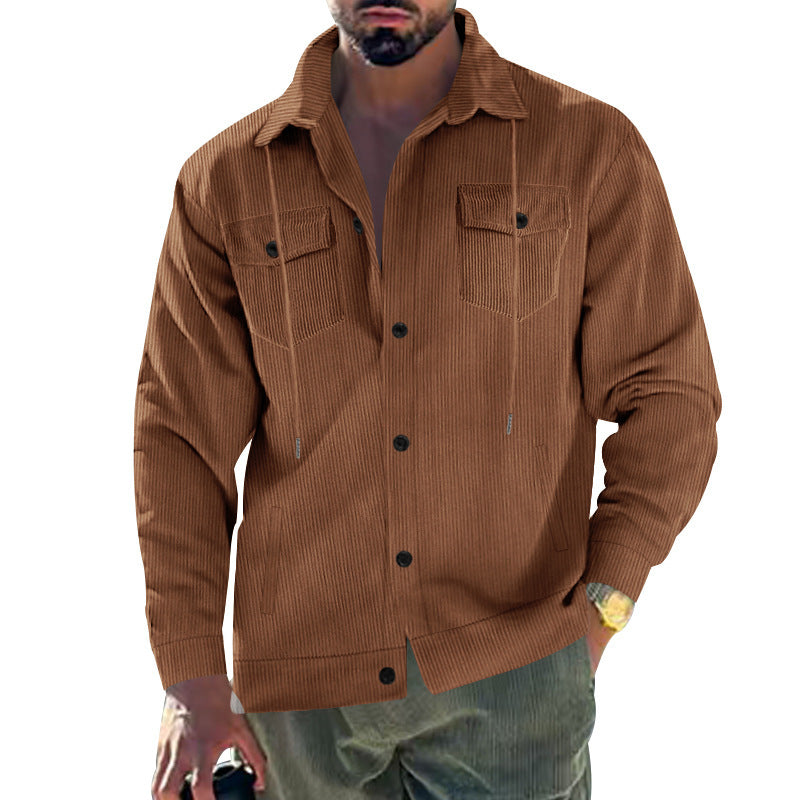 Men's Corduroy Jacket Classic Cut Practical