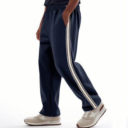 Men's Joggers Sporty Stripes Elastic