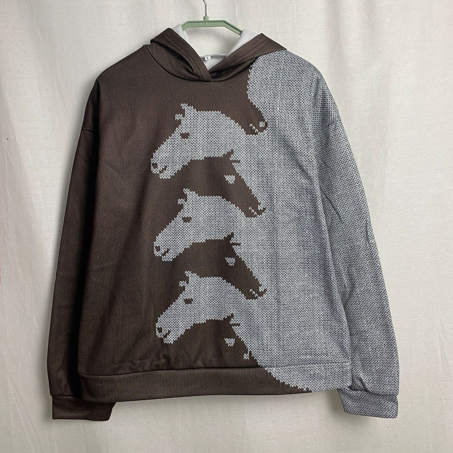 Women's Hoodie Horse Design Comfortable Oversized
