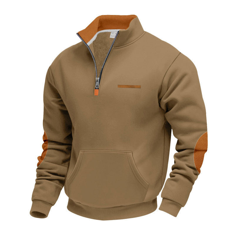 Men's Modern Hoody Half-Zip Colourful