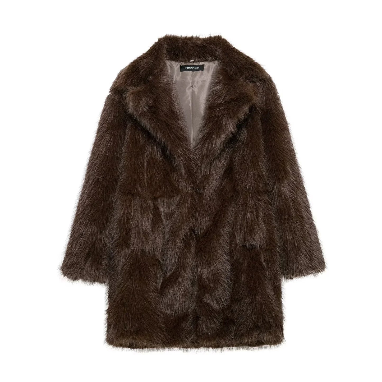 Long Faux Fur Coat