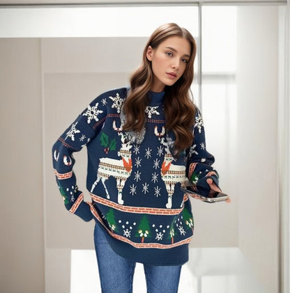 Women's Festive Cozy Christmas Sweaters