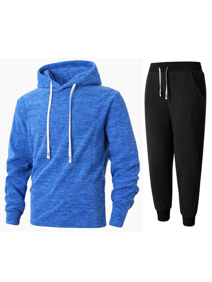 Men's Sports Set Fleece Hoodie and Joggers