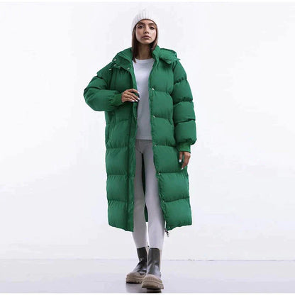 Women's Long Warm Winter Jacket