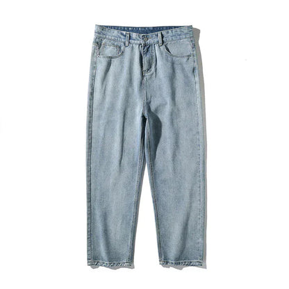 Classic Comfortable Wide-Leg Jeans