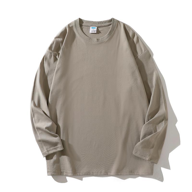 Women's Long-Sleeve Top Made from 100% Cotton with an Elegant Design