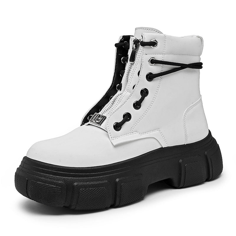 Women's Boots Sturdy Non-slip Lace-up