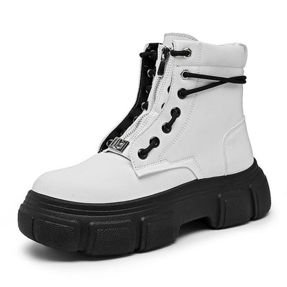 Women's Boots Sturdy Non-slip Lace-up