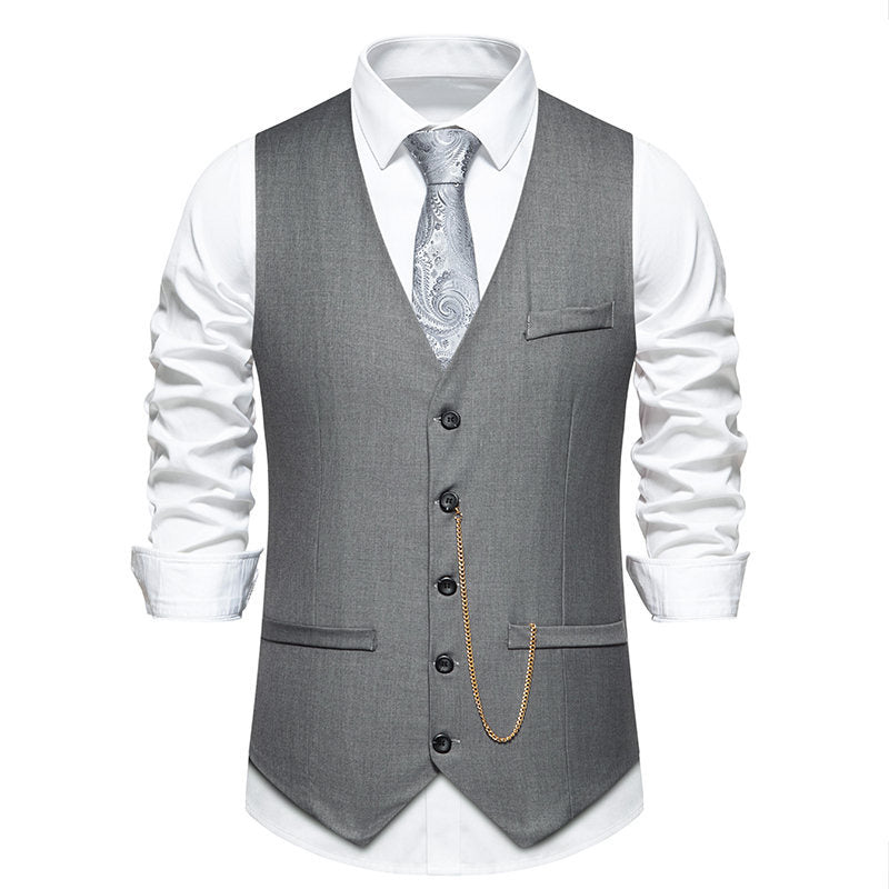 Men's Suit Vest Elegant Classic Modern