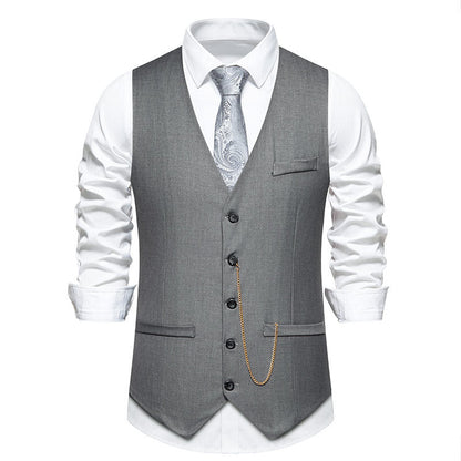 Men's Suit Vest Elegant Classic Modern