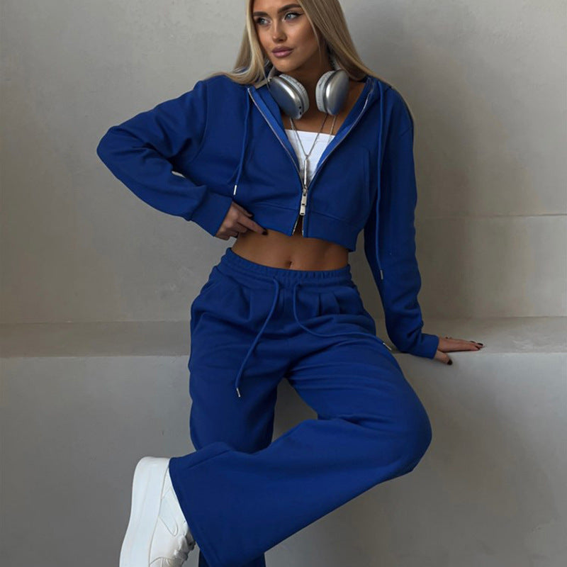 Women's Sport Jacket Set with Jogging Pants Comfortable