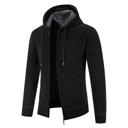 Men's Hooded Softshell Jacket Modern Design