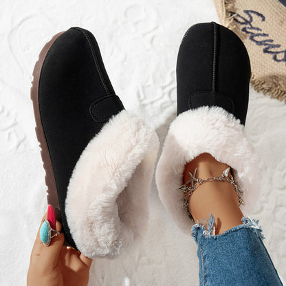 Women's Plush Slippers Soft and Warm