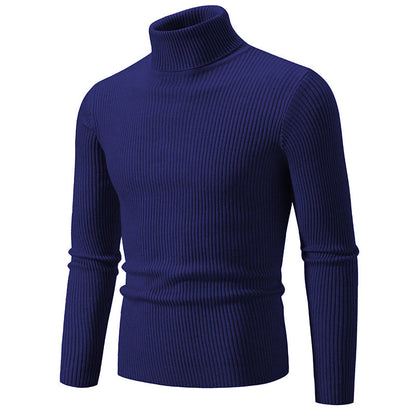 Men's Turtleneck Sweater High-Quality Comfortable