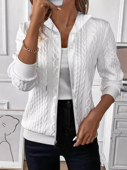 Women's Cardigan Hooded Warm Elegant