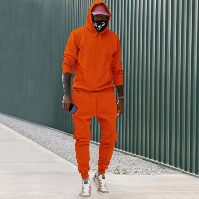 Men's Tracksuit Hoodie Joggers Comfortable