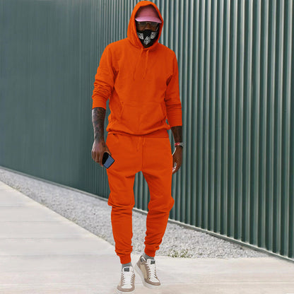 Men's Tracksuit Hoodie Joggers Comfortable