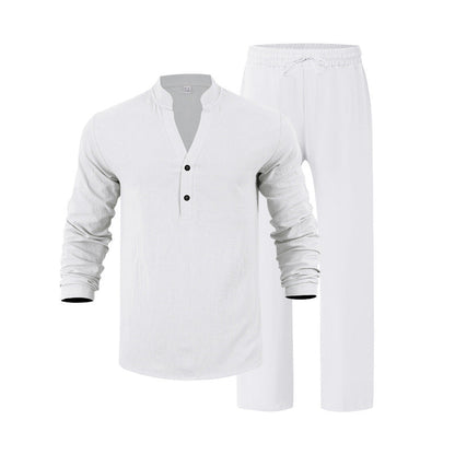 Men's Homewear Set Comfortable Elegant Long