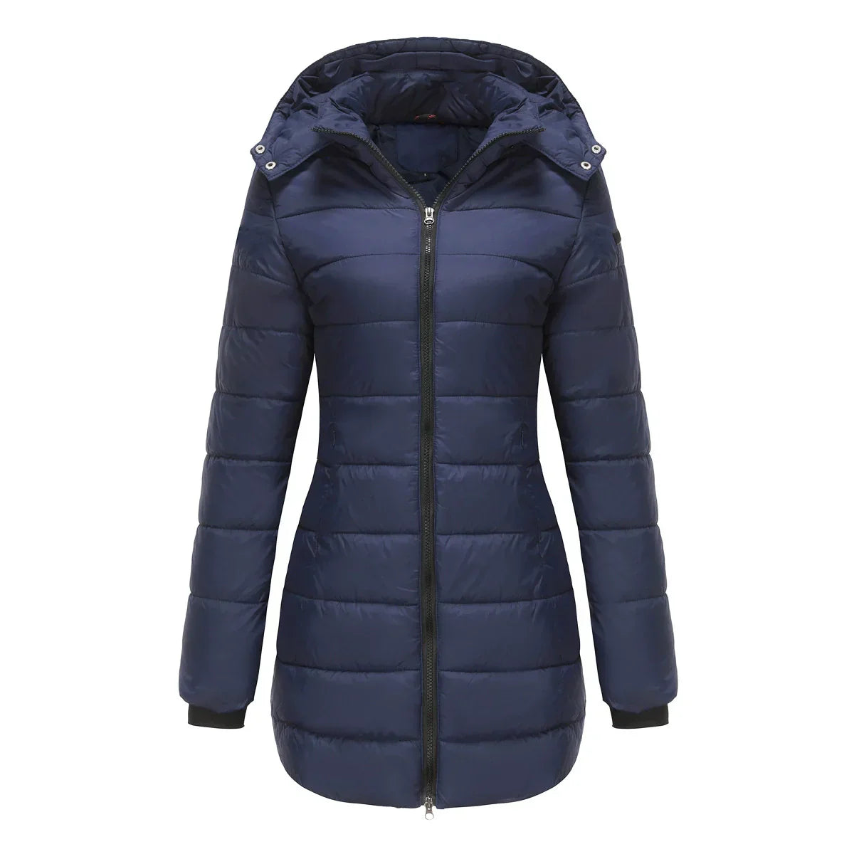 Women's Puffer Jacket Lined Warm Insulated