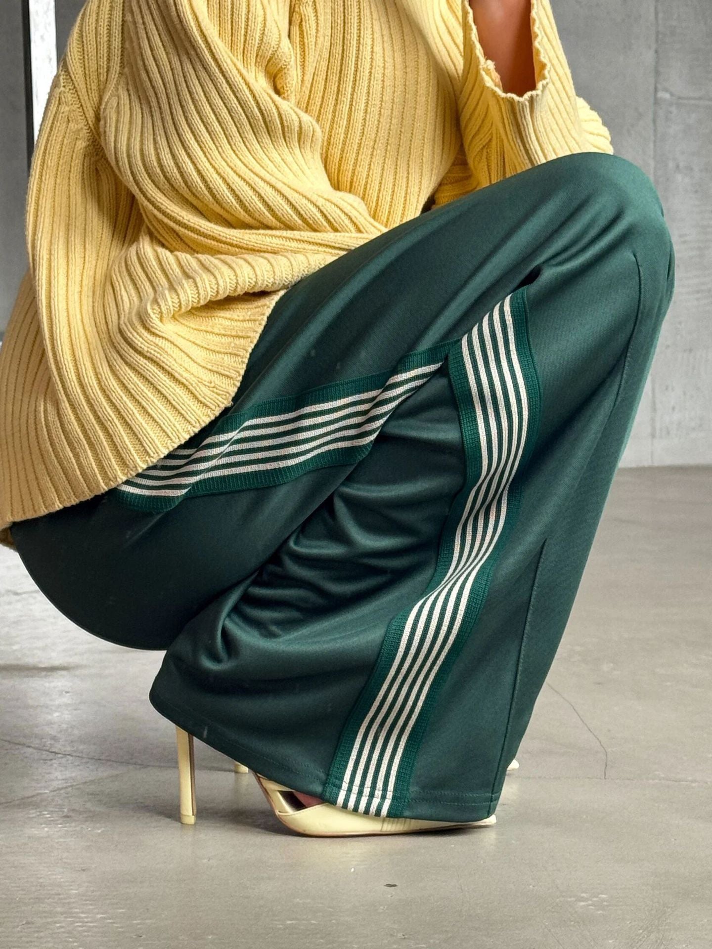 Women's Sports Pants Diagonal Stripes Comfortable