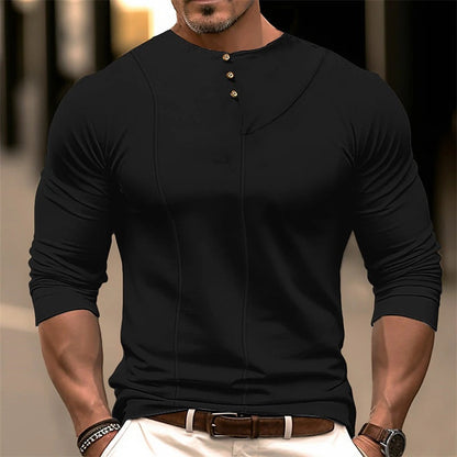 Elegant Dress Slim Fit Long-sleeved Cotton