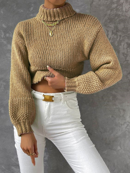 Women's Sweater Modern Voluminous Sleeves