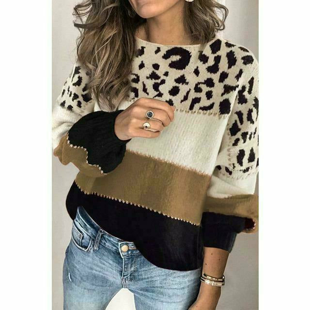 Fashionable Leopard Sweaters for Women
