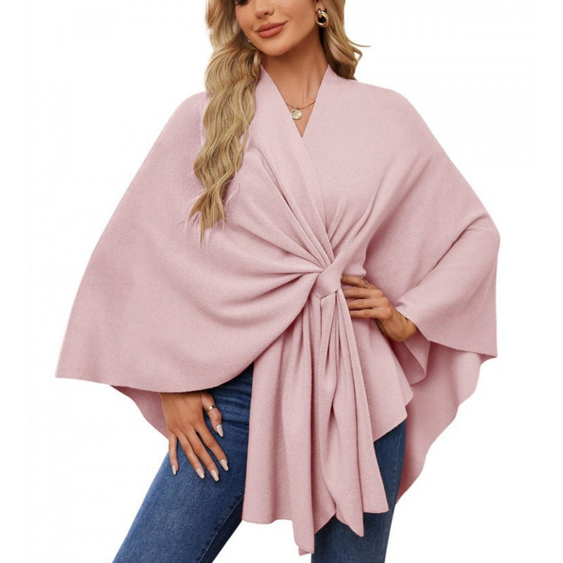 Women's Wrap Coat Modern Chic Elegant Design