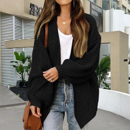 Women's Soft Cardigan Elegant Outerwear