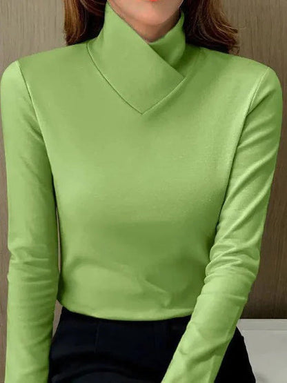 Elegant Women's High-Quality Turtleneck Sweater