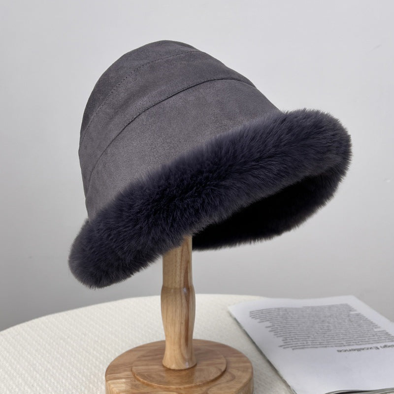 Damen Fellmütze Weich Elegantes Design