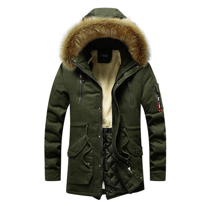 Men's Winter Jacket Insulated Detachable Hood