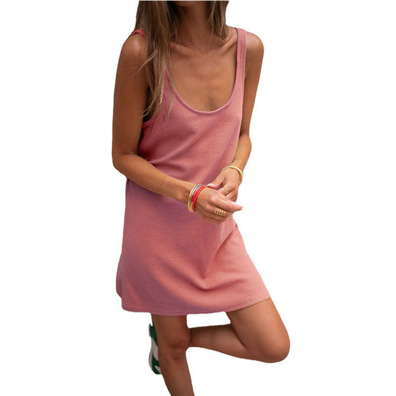 Women's Elegant V-Neck Lightweight Summer Dress