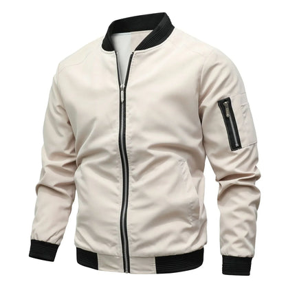 Men's Bomber Jacket Very Modern Zipper