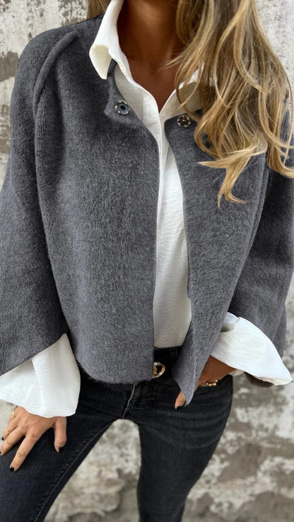 Short Women's Cashmere Jacket Luxury Quality