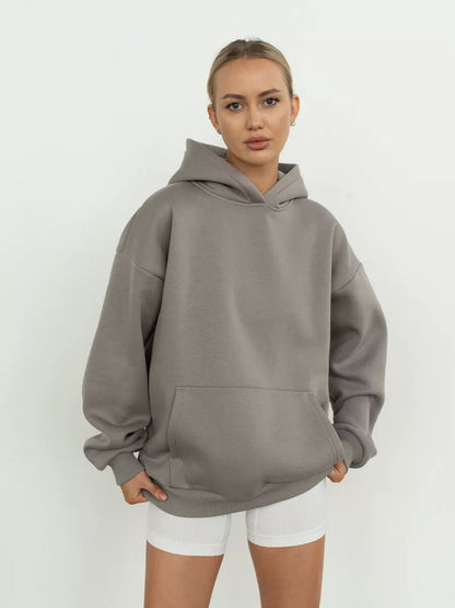 Women's Oversized Hoodie Snuggly Soft With Kangaroo Pocket