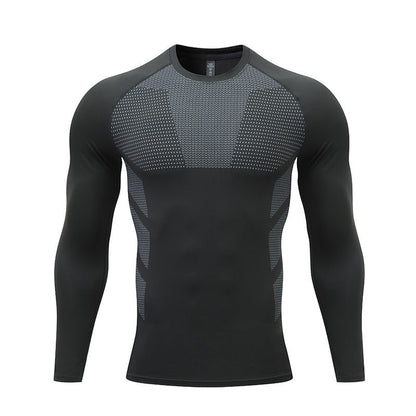 Men's Long-Sleeved Comfort Fit Sports Shirt