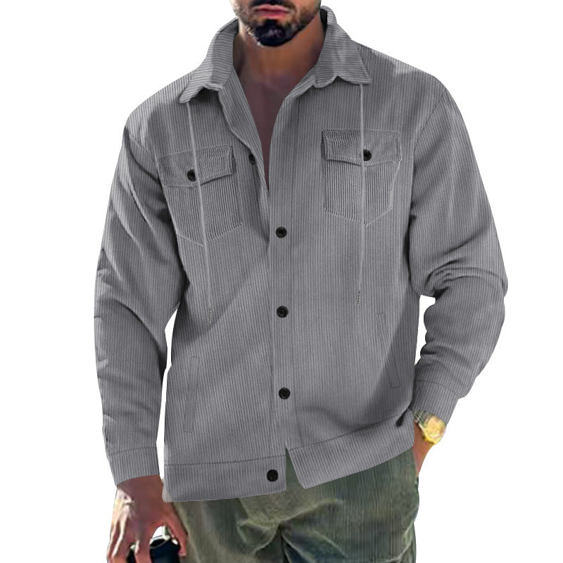 Men's Corduroy Jacket Classic Cut Practical