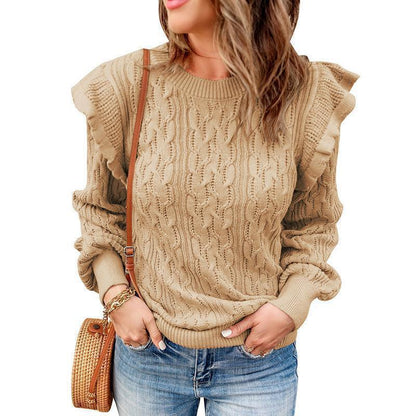 Women's Cable Knit Sweater Elegant