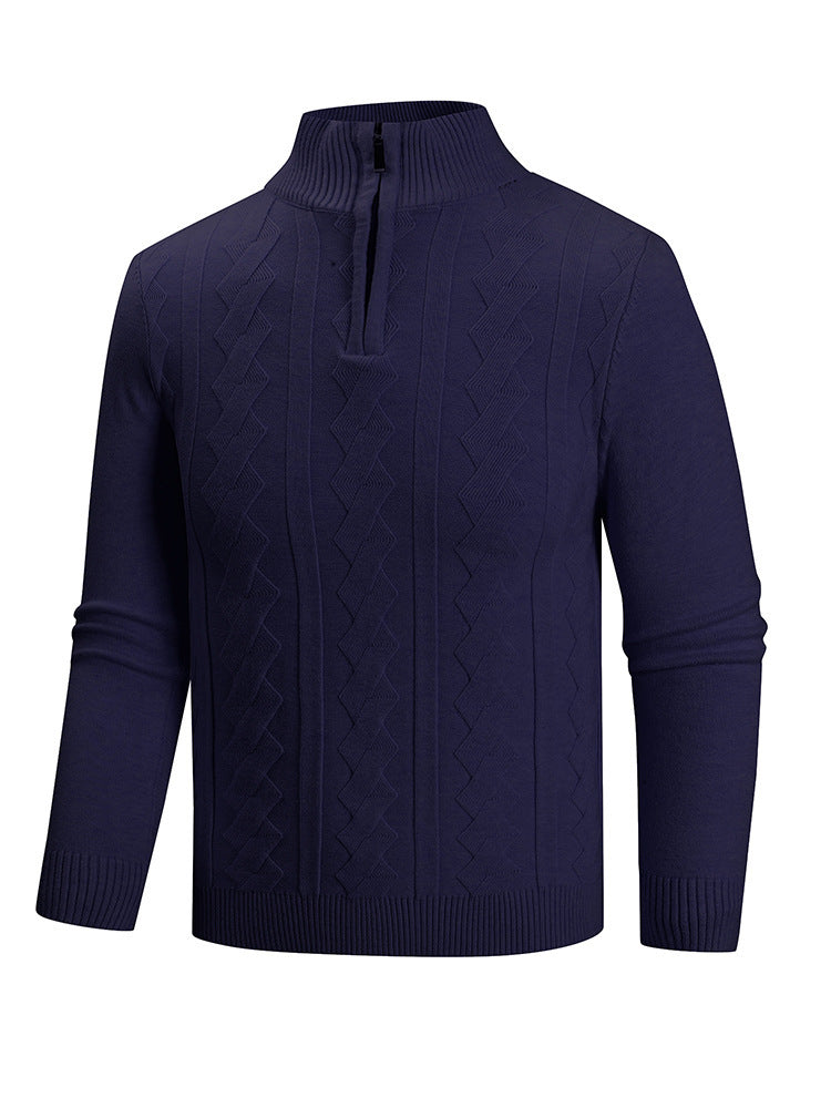 Men's Turtleneck Sweater Elegant Design