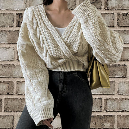Women's Cardigan Comfortable Oversized Wool Blend