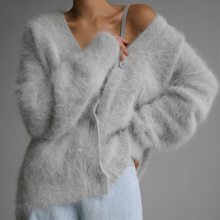Soft Women's Cardigan Cuddly Look