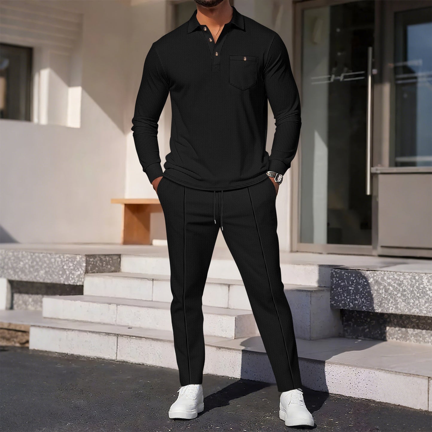 Herren Freizeitanzug Elegant atmungsaktiv
