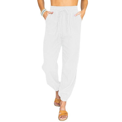 Women's Casual Trousers Comfortable Elastic