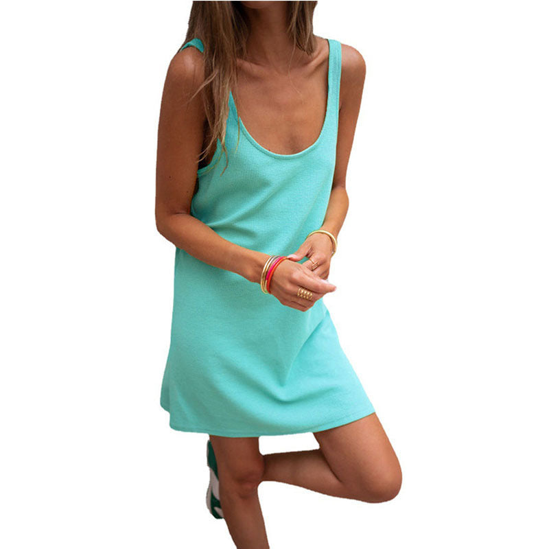 Women's Elegant V-Neck Lightweight Summer Dress