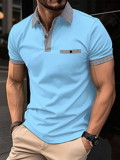 Men's Classic White Polo Shirt