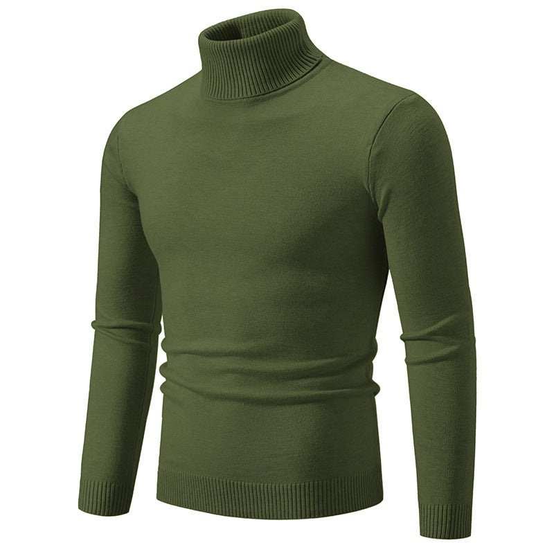 Men's Turtleneck Fine Cotton Elegant Design