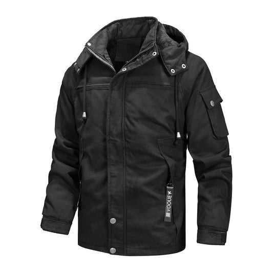 Herren Outdoor-Jacke Warm Gefüttert Wasserdicht - IdealeKleiden