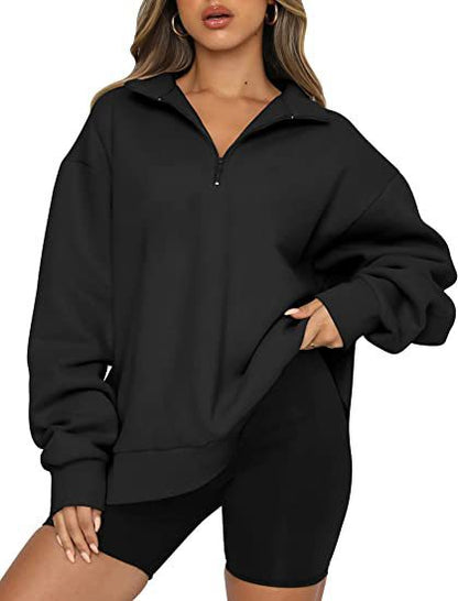 Women's Oversized Casual Short-Sleeved Modern Sweater