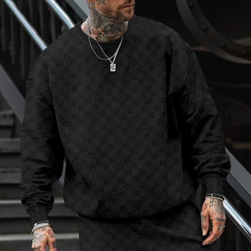 Men's Oversized Sweater Comfortable Generous Structured